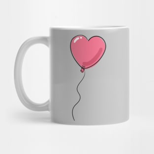 Heart balloon Mug